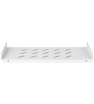 1 HE Regalboden für Wand-Netzwerkschrank 450 mm tief - weiss