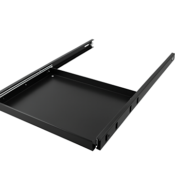 1HE, 19-Zoll-Ausziehboden, für 1000 mm tiefe Serverschränke
