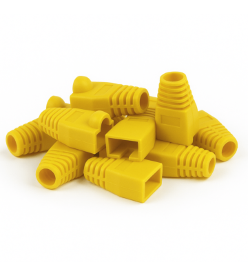 DANICOM RJ45 Tule Gelb - 10 Stück