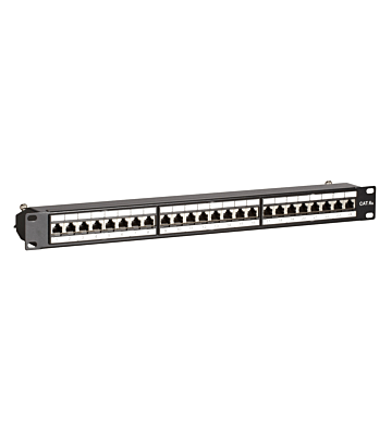 19 Zoll Patchfeld 24-fach STP / CAT 6a