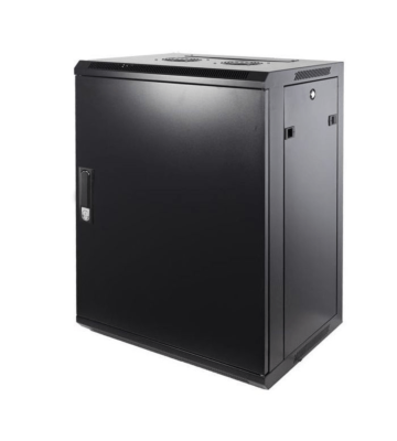 12 HE Netzwerkschrank, Wandschrank, mit Metalltür 600 x 600 x 635mm (BxTxH)