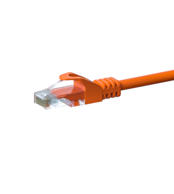 UTP CAT5e patchkabel 0,50m oranje - 100% koper