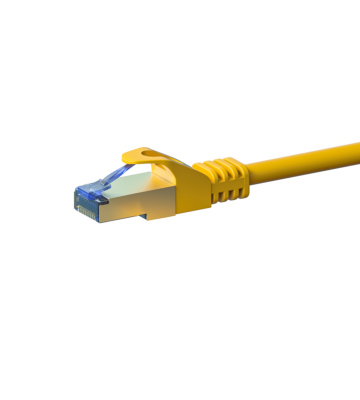 CAT 6a Kabel LSOH - S/FTP - 0,25 Meter - Gelb