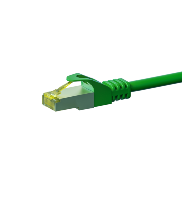 Cat7 Kabel S/FTP/PIMF - 0,50 Meter - grün