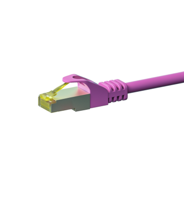Cat7 Kabel S/FTP/PIMF - 20 Meter - rosa