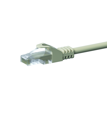CAT5e Kabel U/UTP - 0,50 Meter - grau - CCA