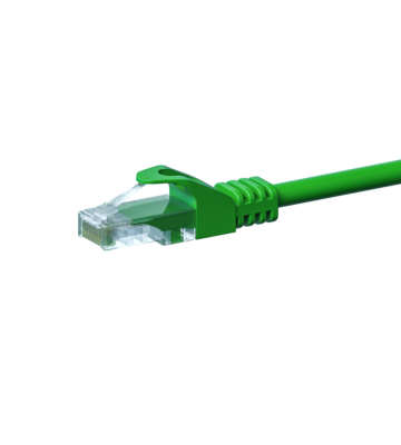 CAT5e Kabel U/UTP - 7,50 Meter - grün - CCA