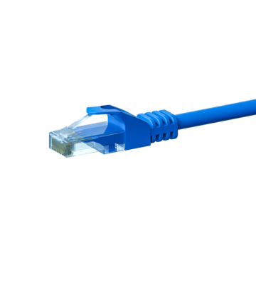 CAT6 Kabel U/UTP - 15 Meter - blau - CCA