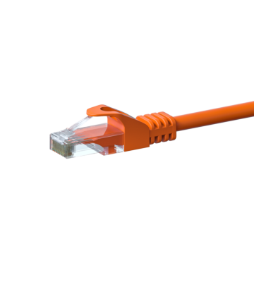 CAT6 Kabel U/UTP - 7,50 Meter - orange - CCA