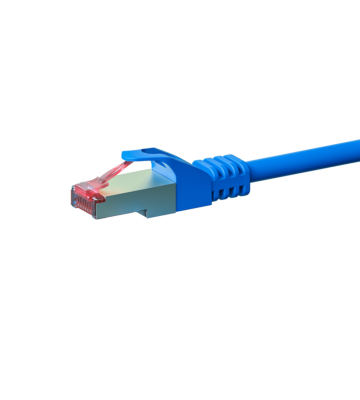 CAT6 Kabel LSOH S-FTP - 0,50 Meter - blau