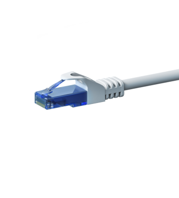 UTP CAT6a patchkabel 0,50m wit - 100% koper