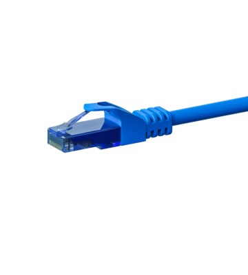 UTP CAT6a 0,25m blau - 100% Kupfer