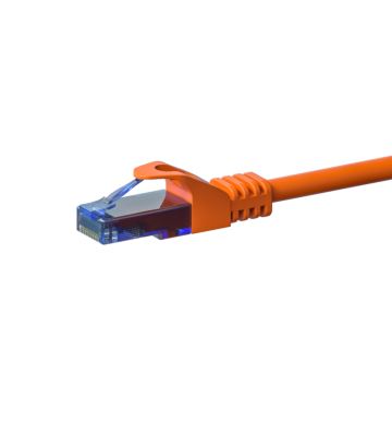 UTP CAT6a patchkabel 20m oranje - 100% koper