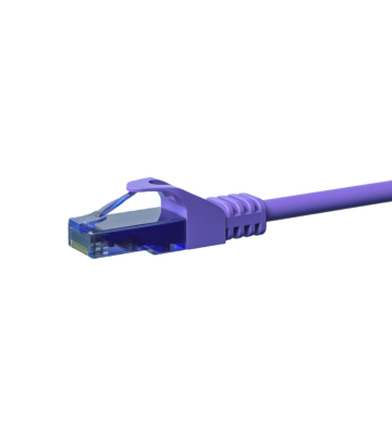 UTP CAT6a 0,15m lila - 100% Kupfer