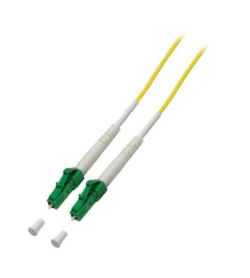 OS2 Glasfaserkabel LC/APC-LC/APC Simplex - 1 Meter