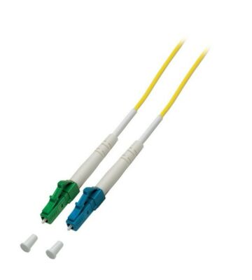 OS2 Glasfaserkabel LC/APC-LC Simplex - 1 Meter
