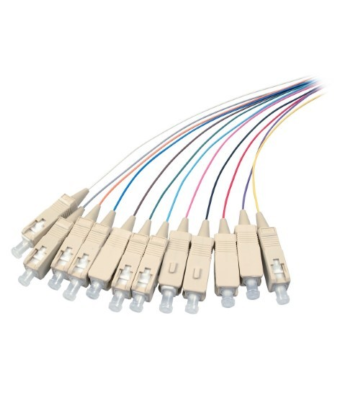 Set OM4 Glasfaser Pigtail SC - multicolor
