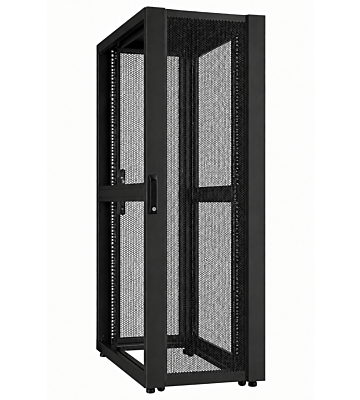 42 HE 19” Datacenter Netzwerkschrank, mit perforierter Fronttür (BxTxH) 600 x 1000 x 2000mm