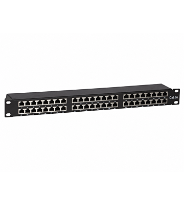 19 Zoll Patchfeld 48-fach STP / CAT 6a