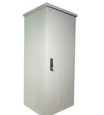 32 HE 19 Zoll Outdoor Netzwerkschrank mit Glastür 600 x 600 x 1600 mm (BxTxH) IP55