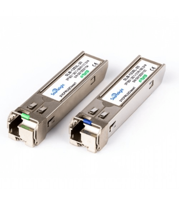 Transceiver Modul SFP Plus 10 Gigabit Singlemode Simplex TX: 1330nm RX: 1270nm 20km