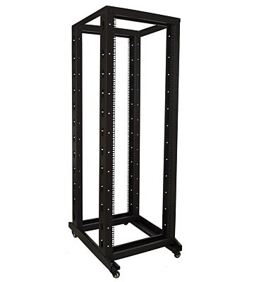 37 HE 19 Zoll Netzwerkregal auf Rollen - unmontiert 600 x 800 x 1800 mm (BxTxH)