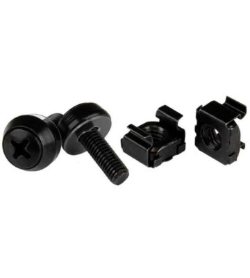 M6 Set Käfigmuttern für 19 Zoll Profile 100 Stück