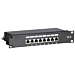 10 Zoll Patchfeld 8 Ports CAT 5e FTP