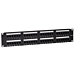 19 Zoll Netzwerk Patchfeld CAT 6, UTP 48-fach