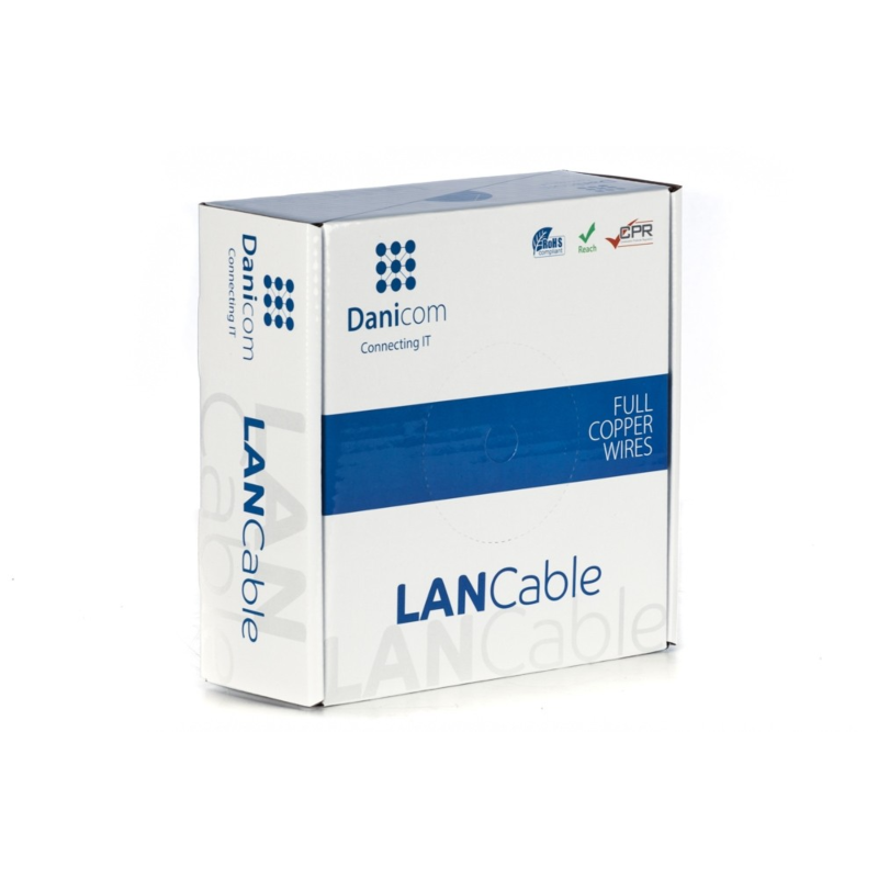 DANICOM CAT6 Kabel UTP 50 Meter – LSZH (Dca)