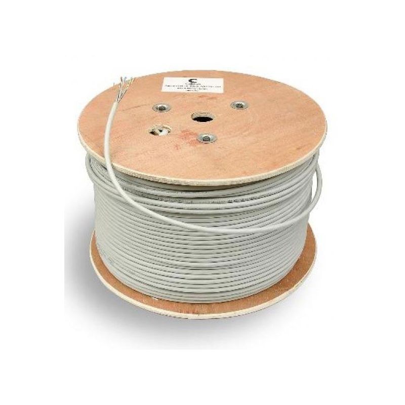 BELDEN CAT6 Netzwerkkabel UTP - Starrleiter - 100% Kupfer - 500 Meter - Grau