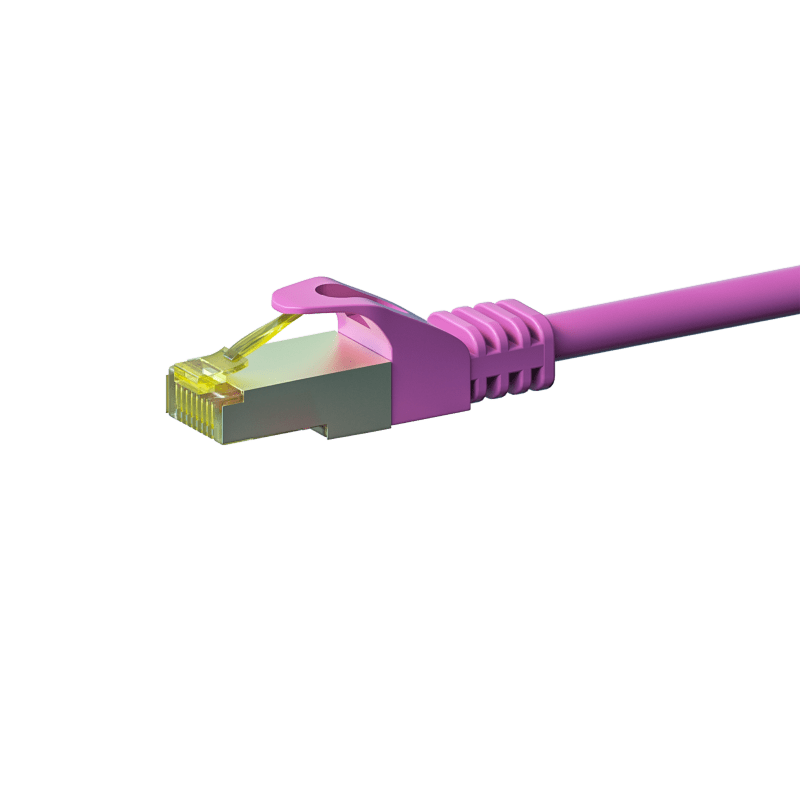 Cat7 Kabel S/FTP/PIMF - 5 Meter - rosa