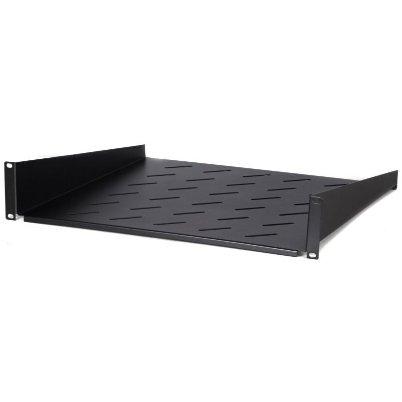 2 HE Regalboden für Wand-Netzwerkschrank 600 mm tief - Regalbodentiefe 450 mm