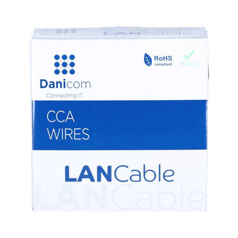Outdoorkabel CAT5e U/UTP – Starrleiter CCA - 100 Meter