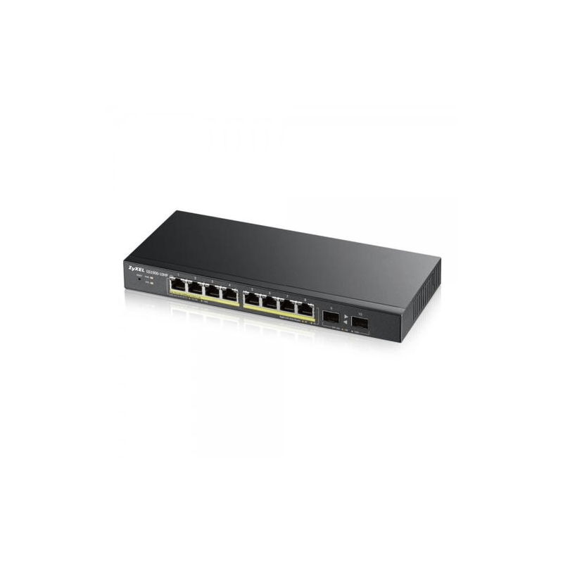 Zyxel Managed PoE+ Switch GS1900 - 8 Ports