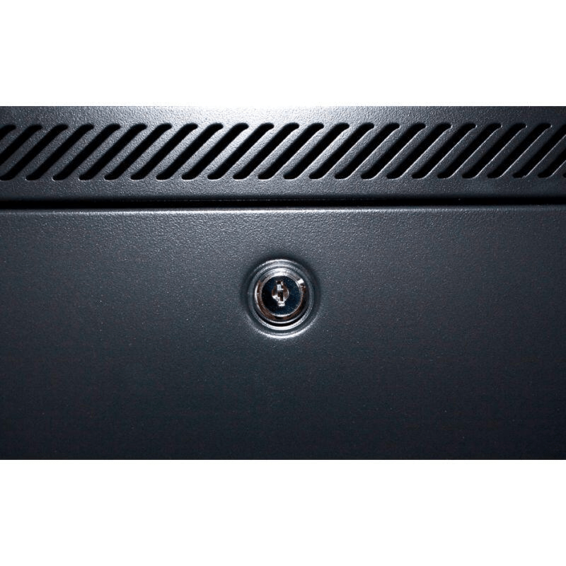 6 HE Netzwerkschrank, Wandschrank, mit Metalltür 600 x 600 x 367mm (BxTxH)