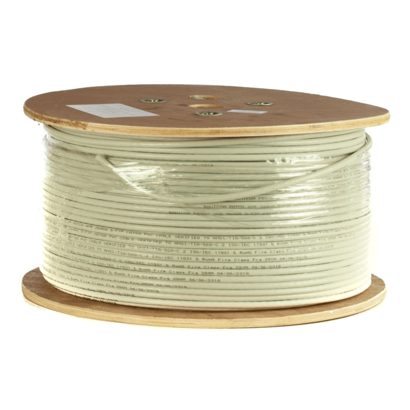 DANICOM CAT6A Kabel U/UTP 500 Meter Flexibel– PVC (Fca)