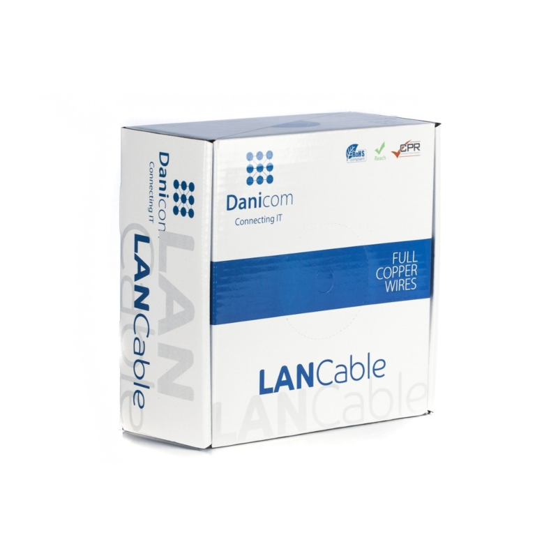 DANICOM CAT6 Kabel UTP 100 Meter – PVC (Dca)