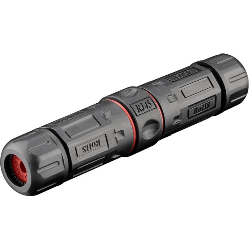 Cat6A STP RJ45 koppelstuk Outdoor, IP68