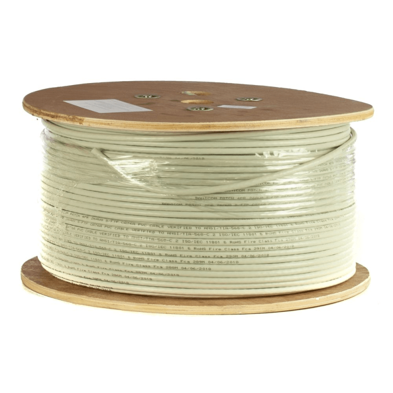 DANICOM CAT6a 100% Kupfer Kabel U/UTP 500 Meter – LSZH (Cca)