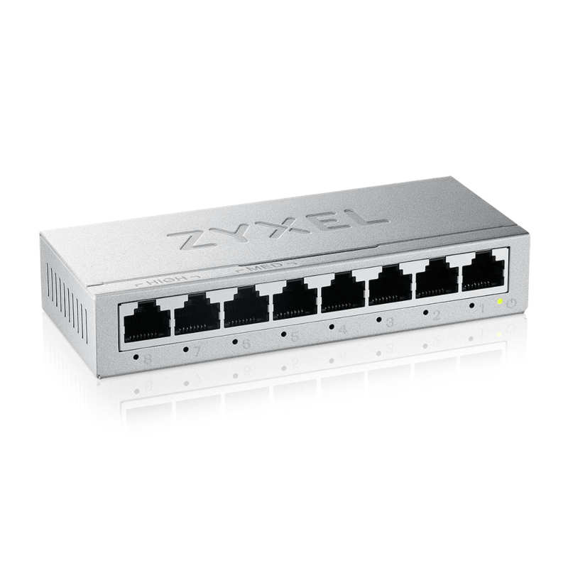 Zyxel Unmanaged Switch GS108B - 8 Ports