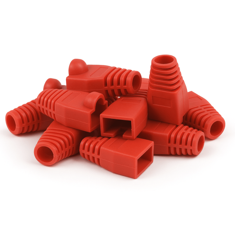 DANICOM RJ45 Tule Rot - 10 Stück
