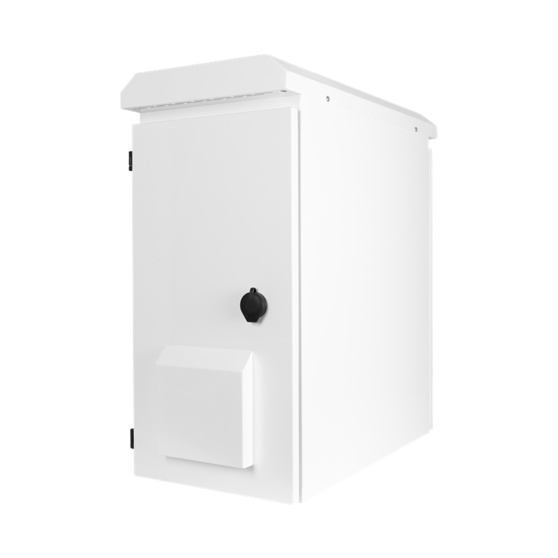 6HE 19" Outdoor Serverschrank zur vertikale Wandmontage IP55 - 600x280x600mm