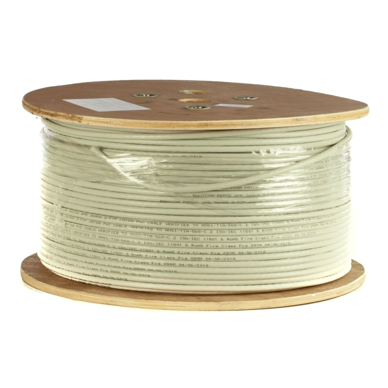 DANICOM CAT6a 100% Kupfer Kabel S/FTP 305 Meter – LSZH (Cca)
