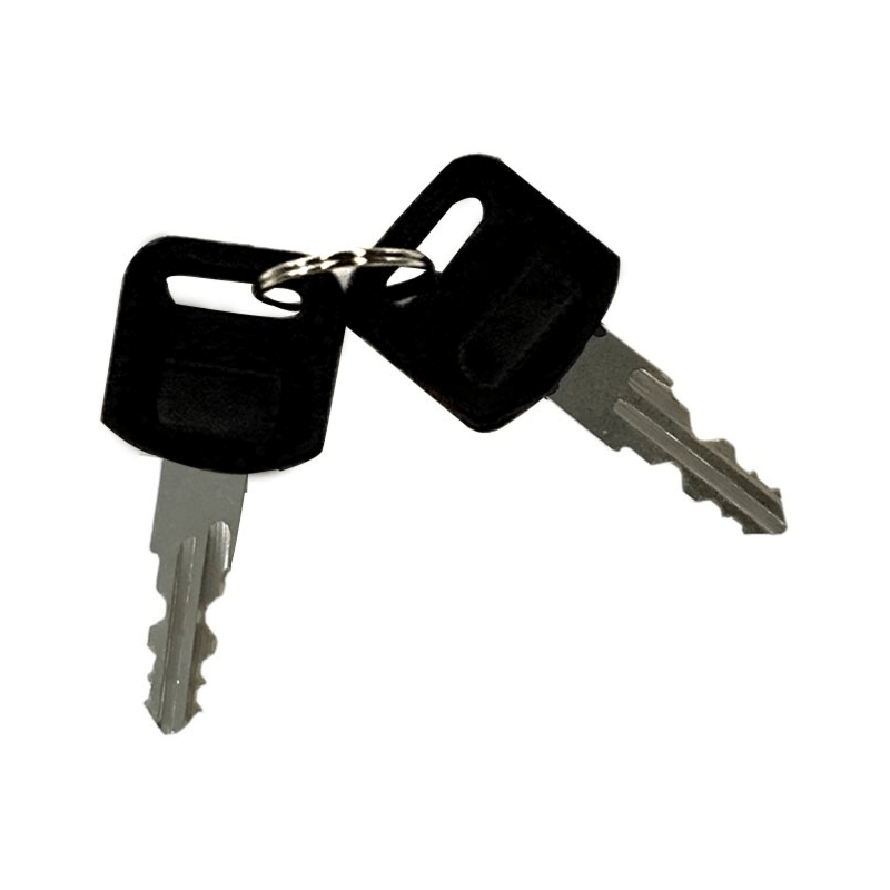 Reserveschlüssel für Seitenwände eines Netzwerkschrankes