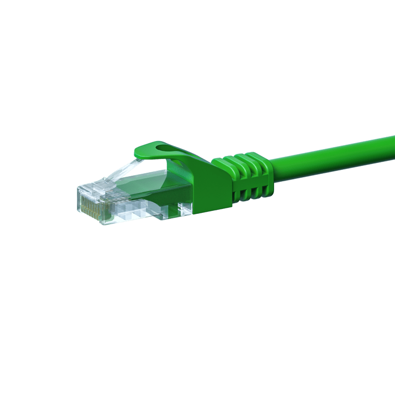 CAT5e Kabel U/UTP  - 5 Meter - grün - CCA