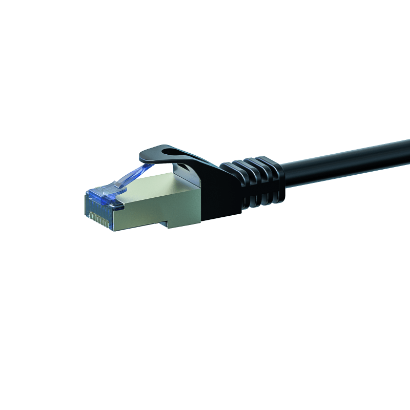 CAT 6a Kabel LSOH - S/FTP - 30 Meter - Schwarz