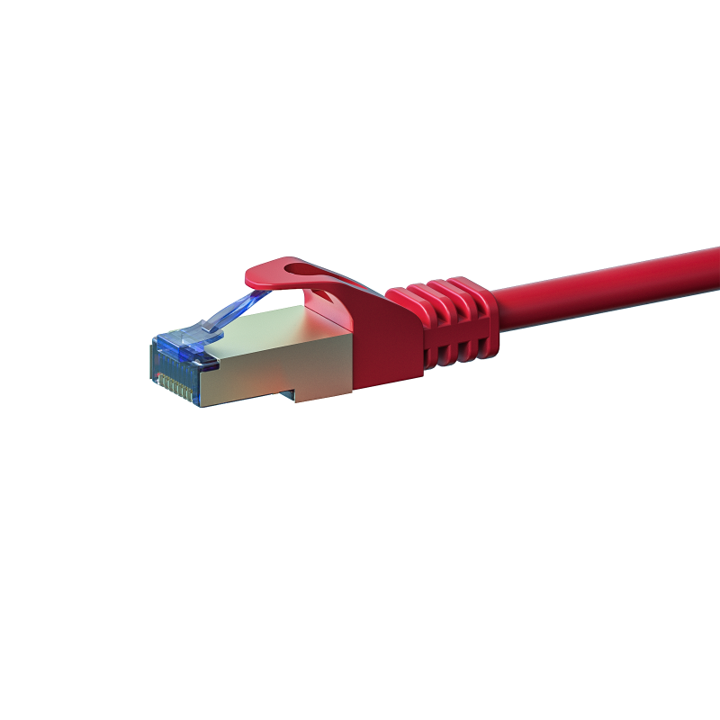 CAT 6a Netzwerkkabel LSOH - S/FTP - 30 Meter - Rot