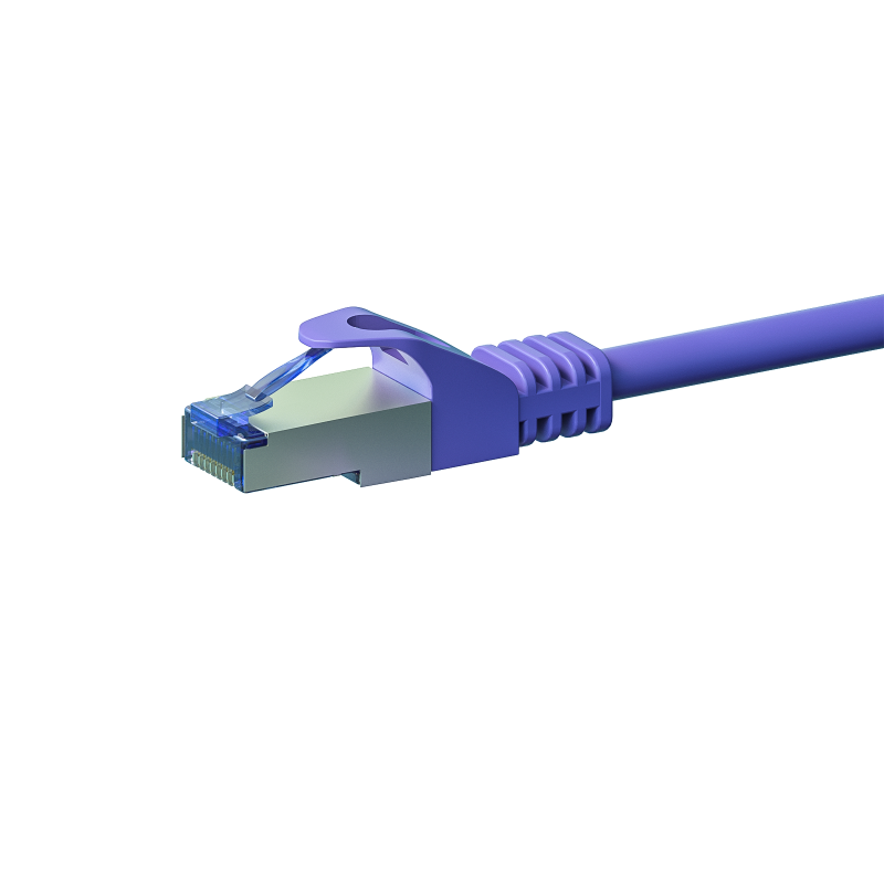 CAT6a Kabel LSOH S-FTP - 3 Meter - lila