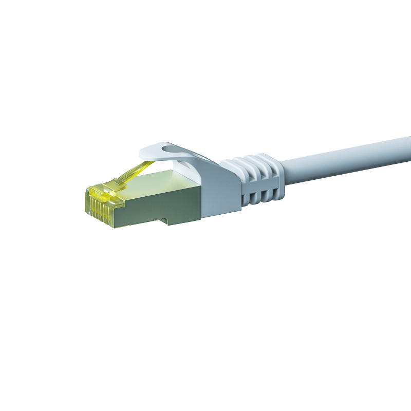 Cat7 Kabel S/FTP/PIMF - 1 Meter - weiß